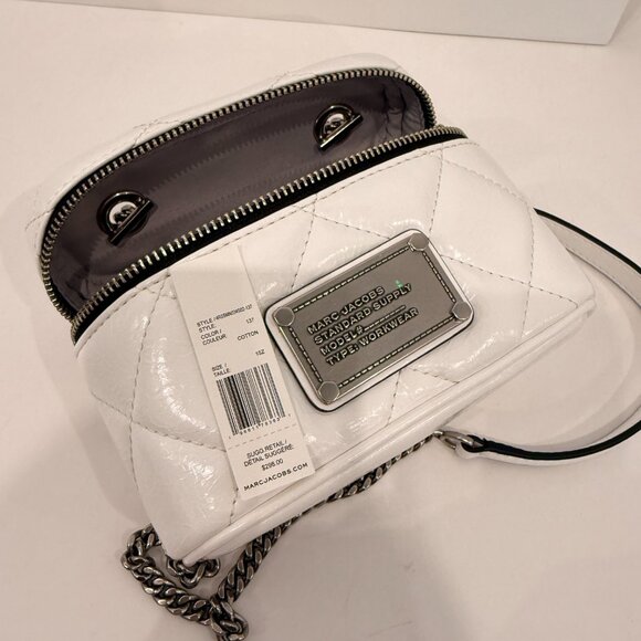 Marc Jacobs The Vanity Crossbody Bag Quilted Leather ‼️choose 1 color‼️ - Picture 11 of 16